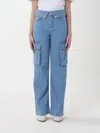 LIU •JO PANTS LIU JO WOMAN COLOR DENIM,f49073028