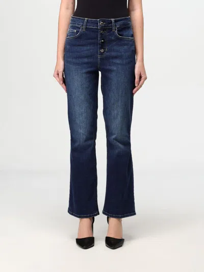 Liu •jo Pants Liu Jo Woman Color Denim