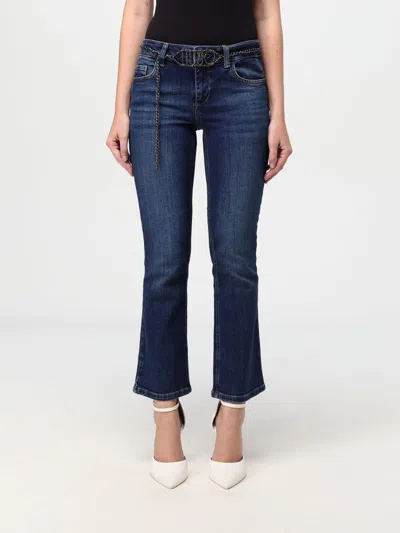 Liu •jo Pants Liu Jo Woman Color Denim