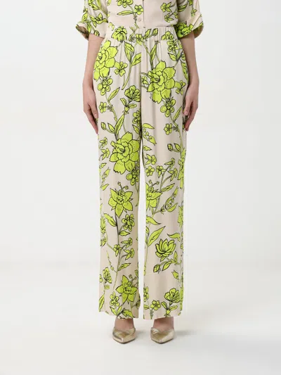 LIU •JO PANTS LIU JO WOMAN COLOR GREEN,G55072012