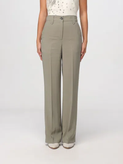 Liu •jo Pants Liu Jo Woman Color Green In Gray