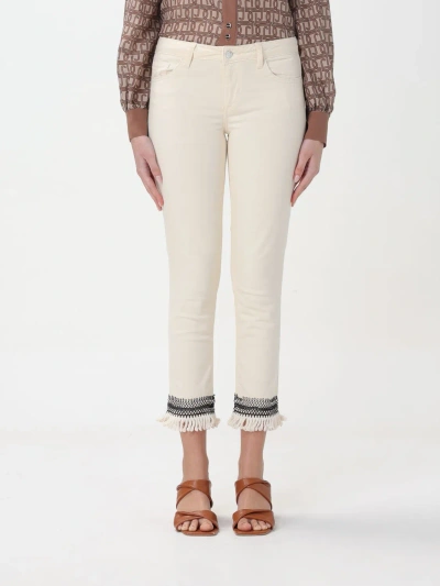 Liu •jo Pants Liu Jo Woman Color Natural In Natural