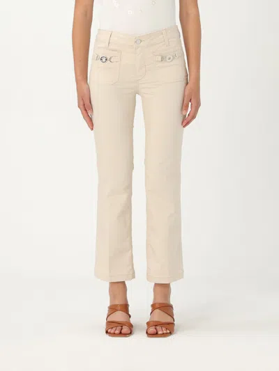 Liu •jo Pants Liu Jo Woman Color Natural In Natural