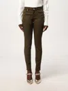 Shop Liu •jo Pants Liu Jo Woman Color Olive