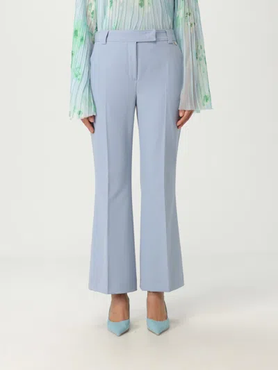 LIU •JO PANTS LIU JO WOMAN COLOR SKY BLUE,G68691016