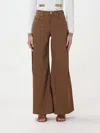 Liu •jo Trousers Liu Jo Woman In Tobacco