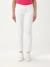 Liu •jo Buttoned Trousers Back Patch In White