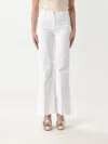 Liu •jo Pants Liu Jo Woman Color White In White