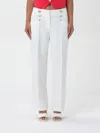 Liu •jo Pants Liu Jo Woman Color White In White