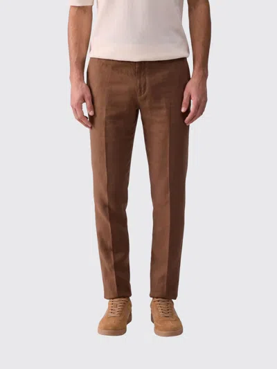 Liu •jo Liu Jo Pants Men Color Leather In Animal Print