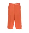 Liu •jo Liu Jo Trousers In Orange