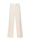 Liu •jo High-waist Palazzo Trousers In White