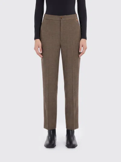 Liu •jo Liu Jo Pants Woman Color Beige In Brown