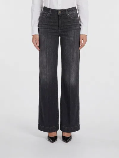 Liu •jo Liu Jo Pants Woman Color Black In Gray