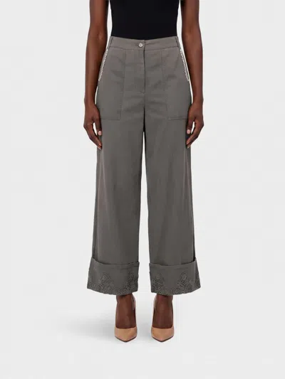 Liu •jo Liu Jo Pants Woman In Gray