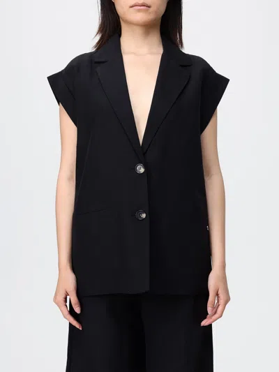 Liu •jo Pants Woman Liu Jo In Black