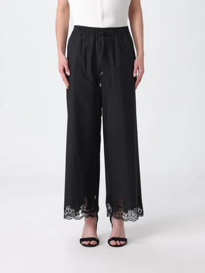 Liu •jo Pants Woman Liu Jo In Black
