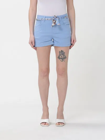 Liu •jo Pants Woman Liu Jo In Blue