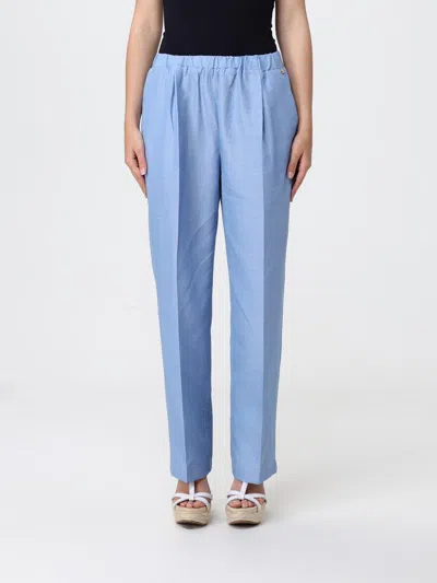 Liu •jo Pants Woman Liu Jo In Blue