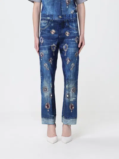 Liu •jo Pants Woman Liu Jo In Blue