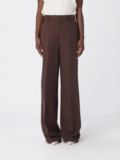 Liu •jo Pants Woman Liu Jo In Brown