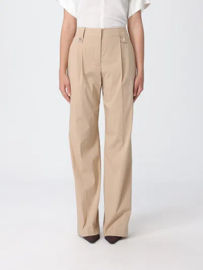 Liu •jo Pants Woman Liu Jo In Brown