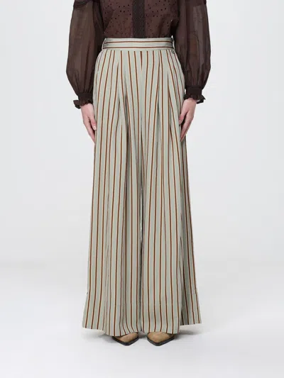 Liu •jo Liu Jo Stylish Stripe Trousers For Women In Brown