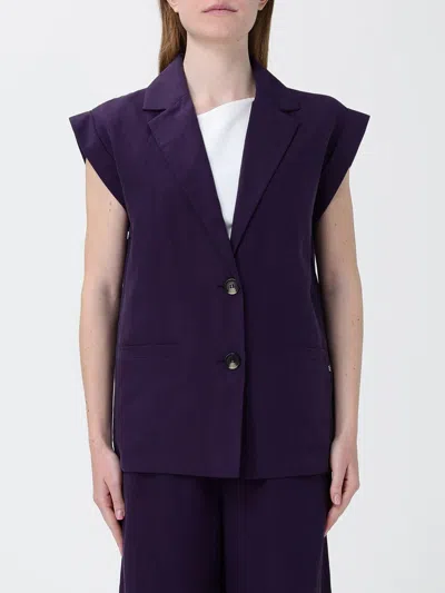 Liu •jo Pants Woman Liu Jo In Purple