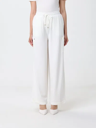 Liu •jo Pants Woman Liu Jo In White