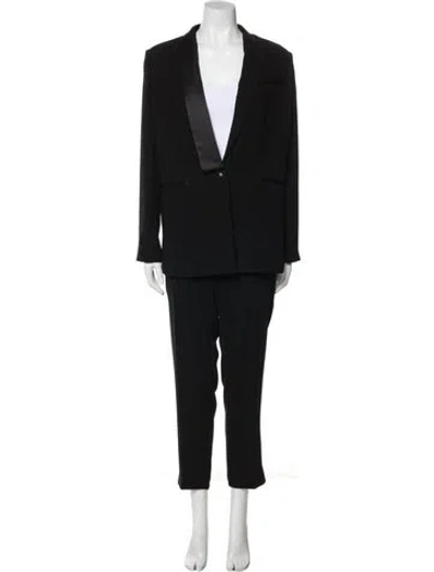 Pre-owned Liu •jo Pantsuit In Black