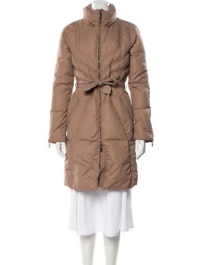 Pre-owned Liu •jo Parka In Brown