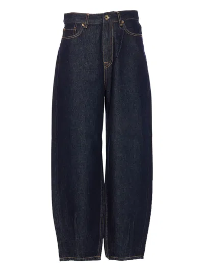 LIU •JO PATCH-POCKET JEANS