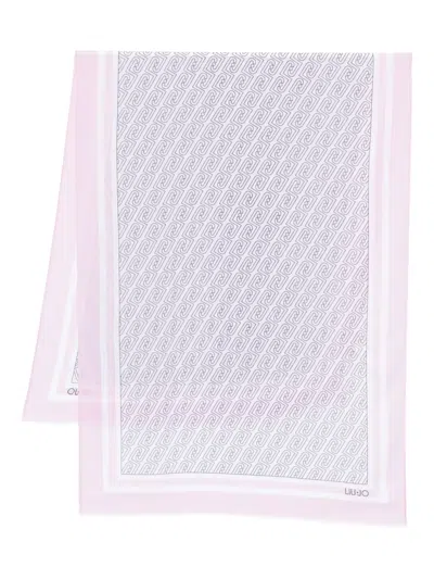 Liu •jo Patterned Scarf In Multi