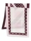 Liu •jo Patterned Scarf In Pink
