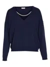 Liu •jo Liu Jo Sweaters In Blue