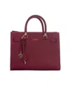 Liu •jo Liu Jo Pebbled Polyurethane Satchel In Red