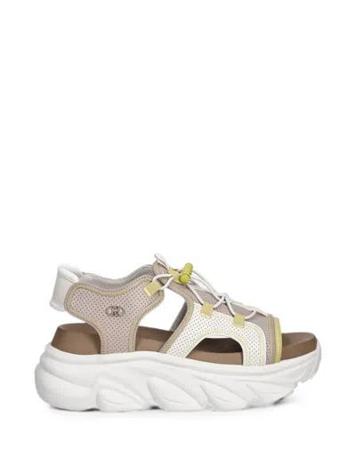 Liu •jo Perforated Drawstring Sandals In Multi