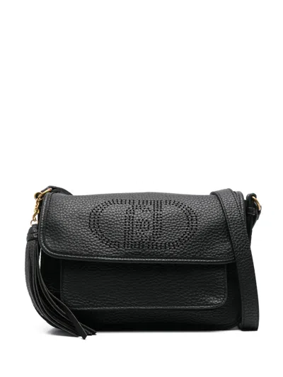LIU •JO PERFORATED-LOGO CROSS BODY BAG