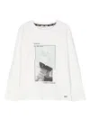 Liu •jo Photograph-print Jersey T-shirt In Weiss