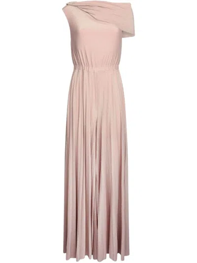 Liu •jo Liu Jo Pink Trousers With Ruffled Waist Detail