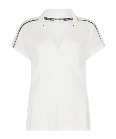 Liu •jo Piqué Polo Top