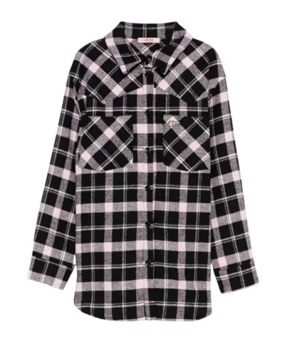 Liu •jo Plaid Shirt In Black