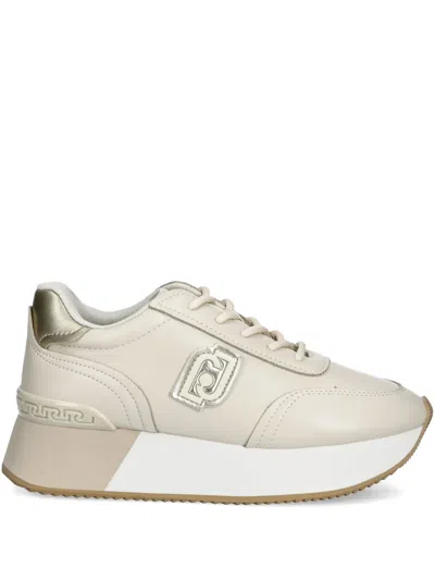 Liu •jo Platform Sneakers In White