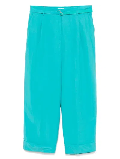LIU •JO PLEAT-DETAILED TROUSERS