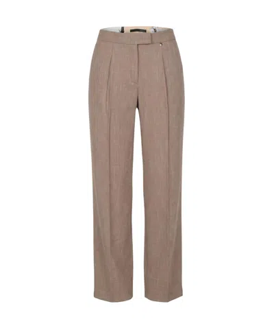 Liu •jo Liu Jo Pleated-front Trousers In Neutral