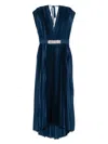 Liu •jo Pleated Midi Dress