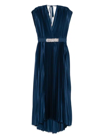 Liu •jo Pleated Midi Dress