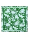 Liu •jo Pleated Printed Scarf In Green