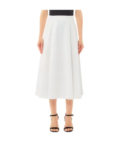 Liu •jo Pleated Skirt In White