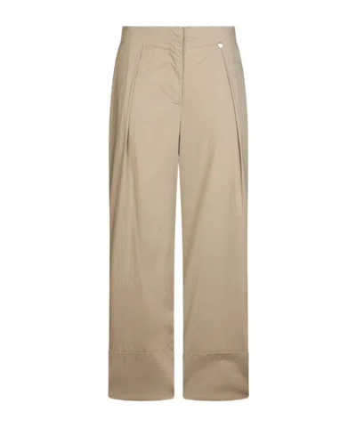 Liu •jo Liu Jo Pleated Wide-leg Pants In Multi